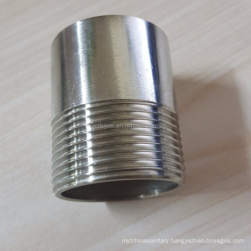 single male thread stainless steel 304 plain end